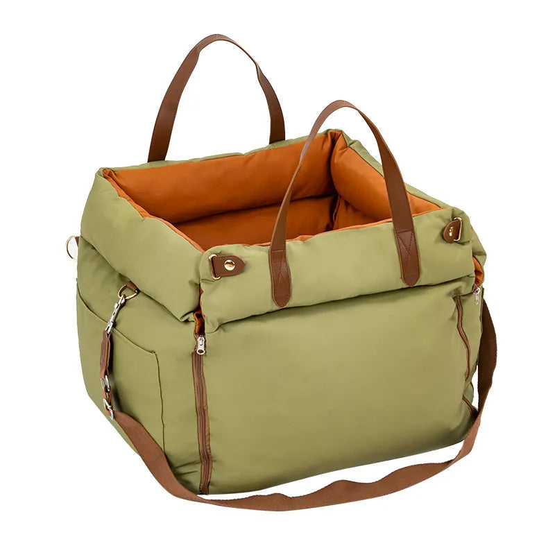 Portable Car Pet Safety Chair – Travel Booster Seat for Cats and Small Dogs