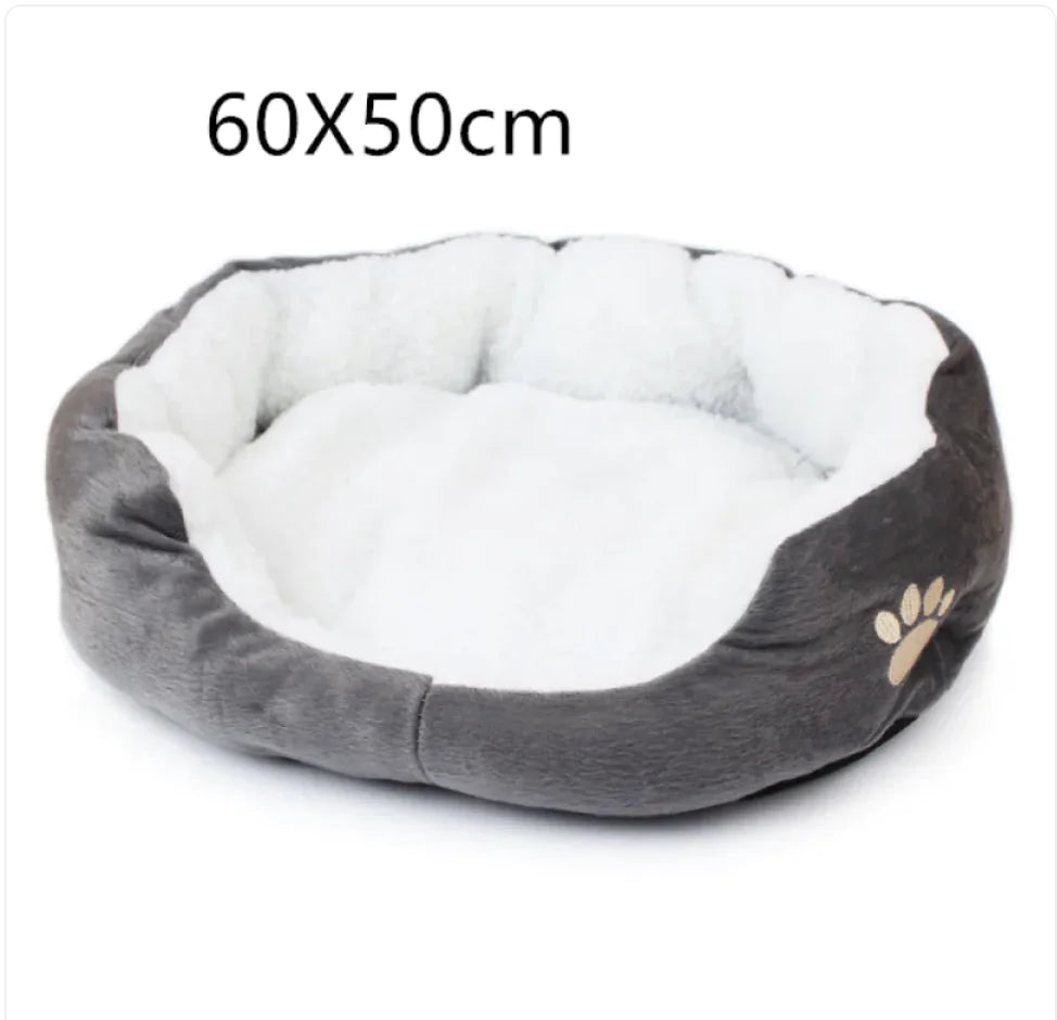 🐾 Lamb Cashmere Kennel – Soft & Cozy Pet Bed