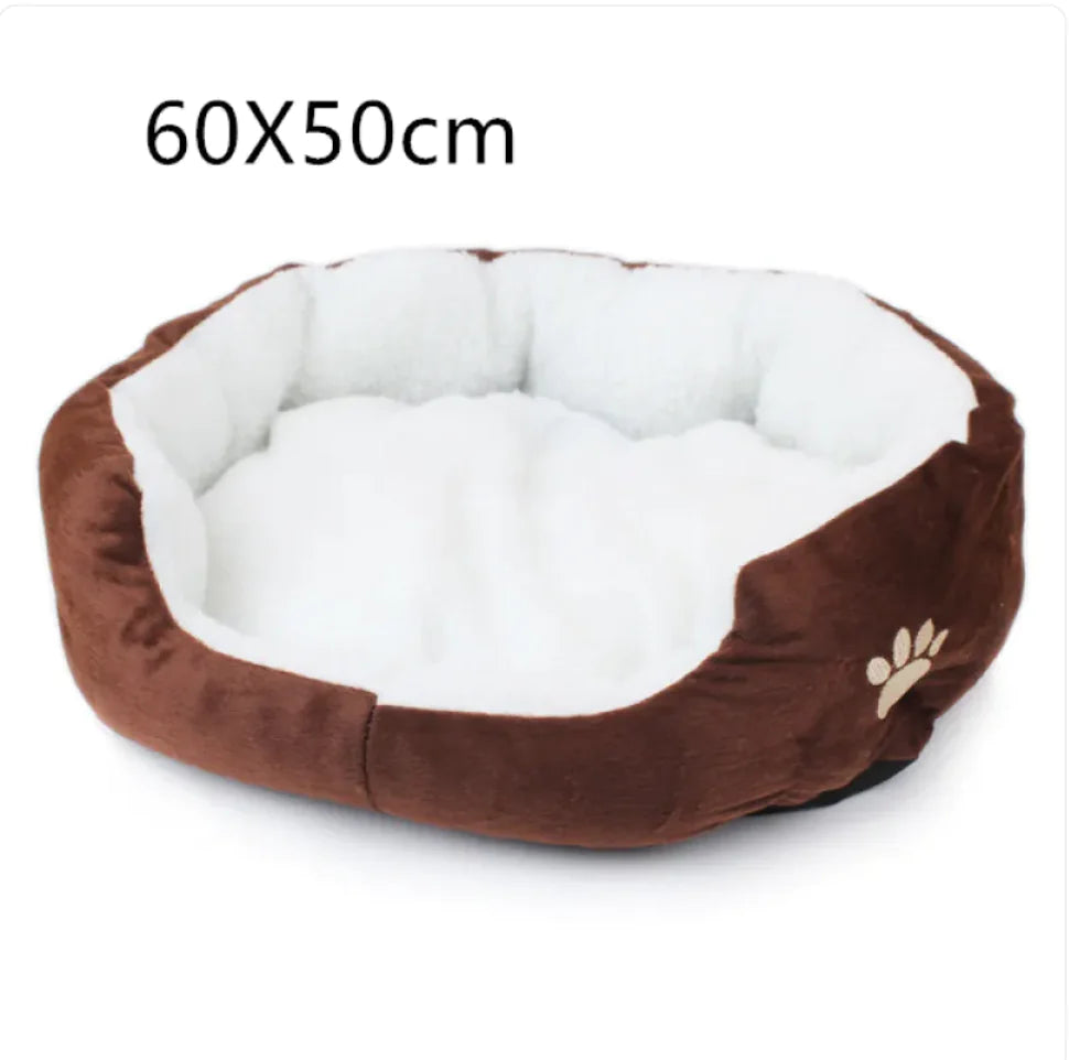 🐾 Lamb Cashmere Kennel – Soft & Cozy Pet Bed