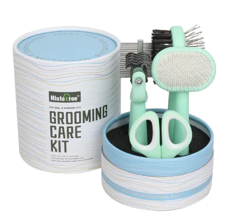 Pet Grooming Kit with Combs and Nail Clippers (One Set)