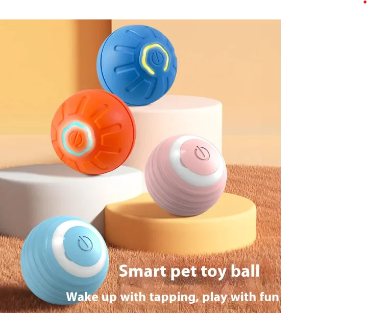 Interactive Smart Dog Toy Ball – Motion-Activated Bouncing Ball for Pets