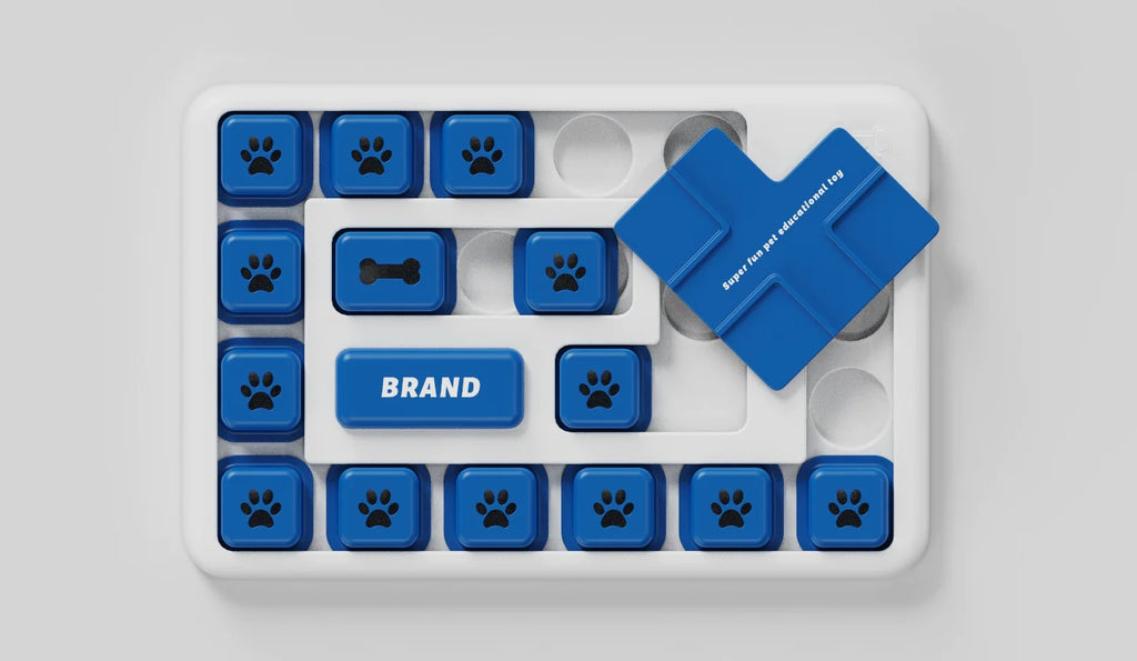 🐶 Interactive Slow Feeder Puzzle Toy for Dogs