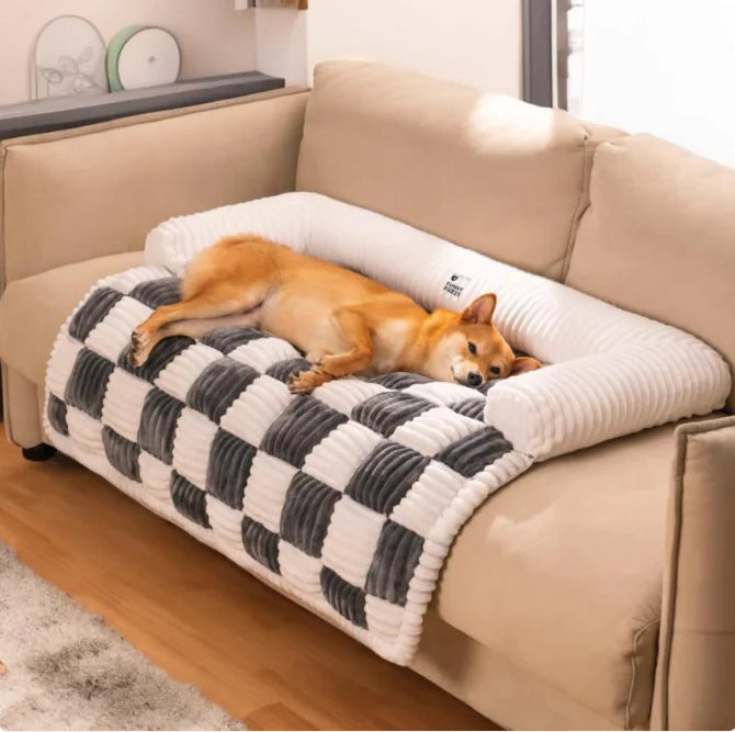 🐾 Plush Thickened Warm Pet Bed – Comfort That Cuddles Back