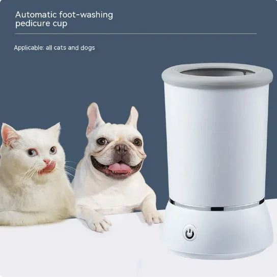 PawCleaner™ Automatic Pet Paw Washer – Wash & Dry in Seconds!