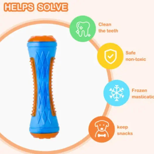 🐾 Explosive Rubber Rugby Sounding Toy Ball – Tough, Fun & Floating!