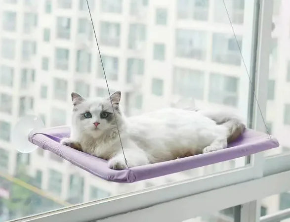 Comfortable Pet Hammock – Window-Mounted Resting Bed for Cats & Small Pets