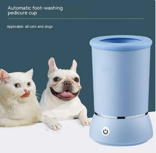 PawCleaner™ Automatic Pet Paw Washer – Wash & Dry in Seconds!