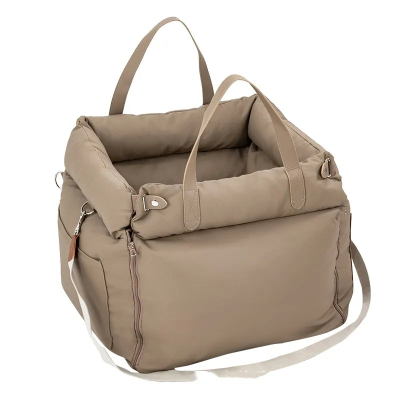 Portable Car Pet Safety Chair – Travel Booster Seat for Cats and Small Dogs