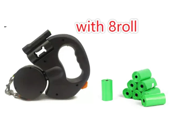 🐕 LumaLead™ Dual Retractable Dog Leash