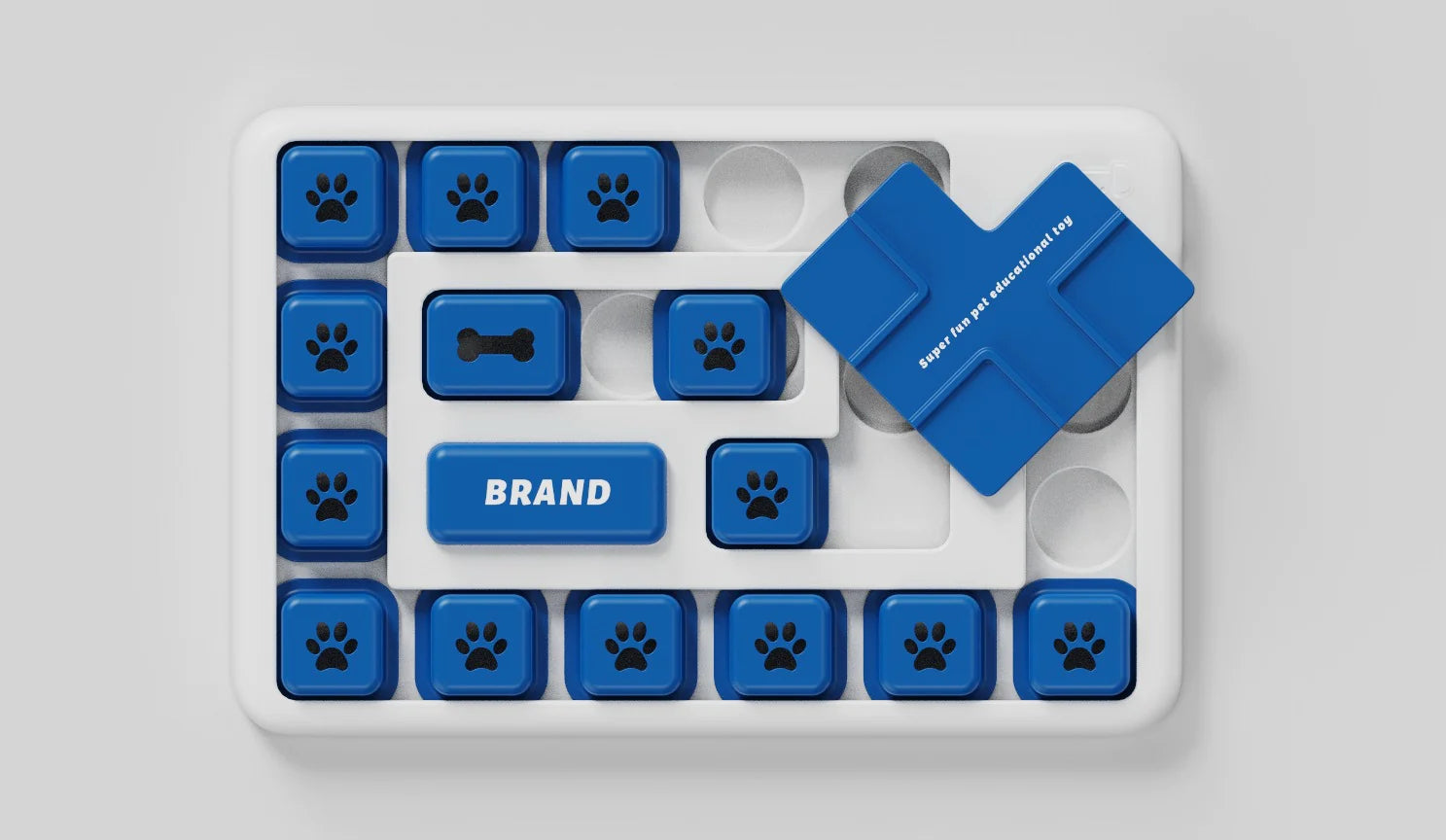 🐶 Interactive Slow Feeder Puzzle Toy for Dogs