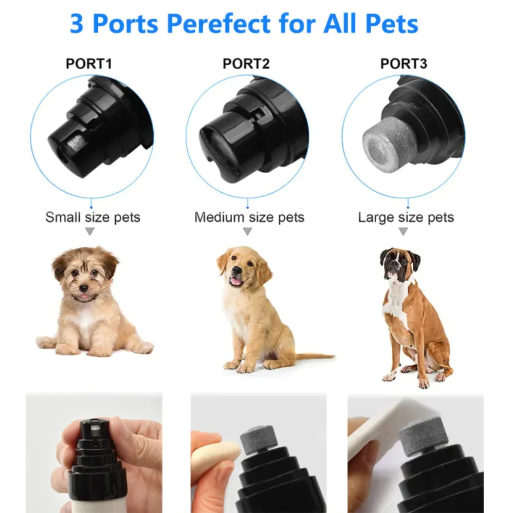 🐾 Electric Pet Nail Grinder – Quiet, Safe & Pain-Free Grooming